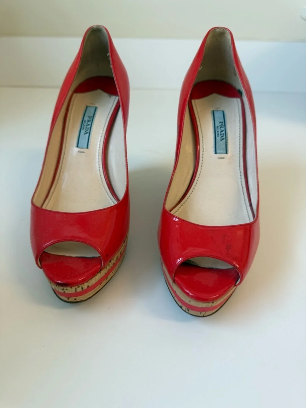 Prada patent leather